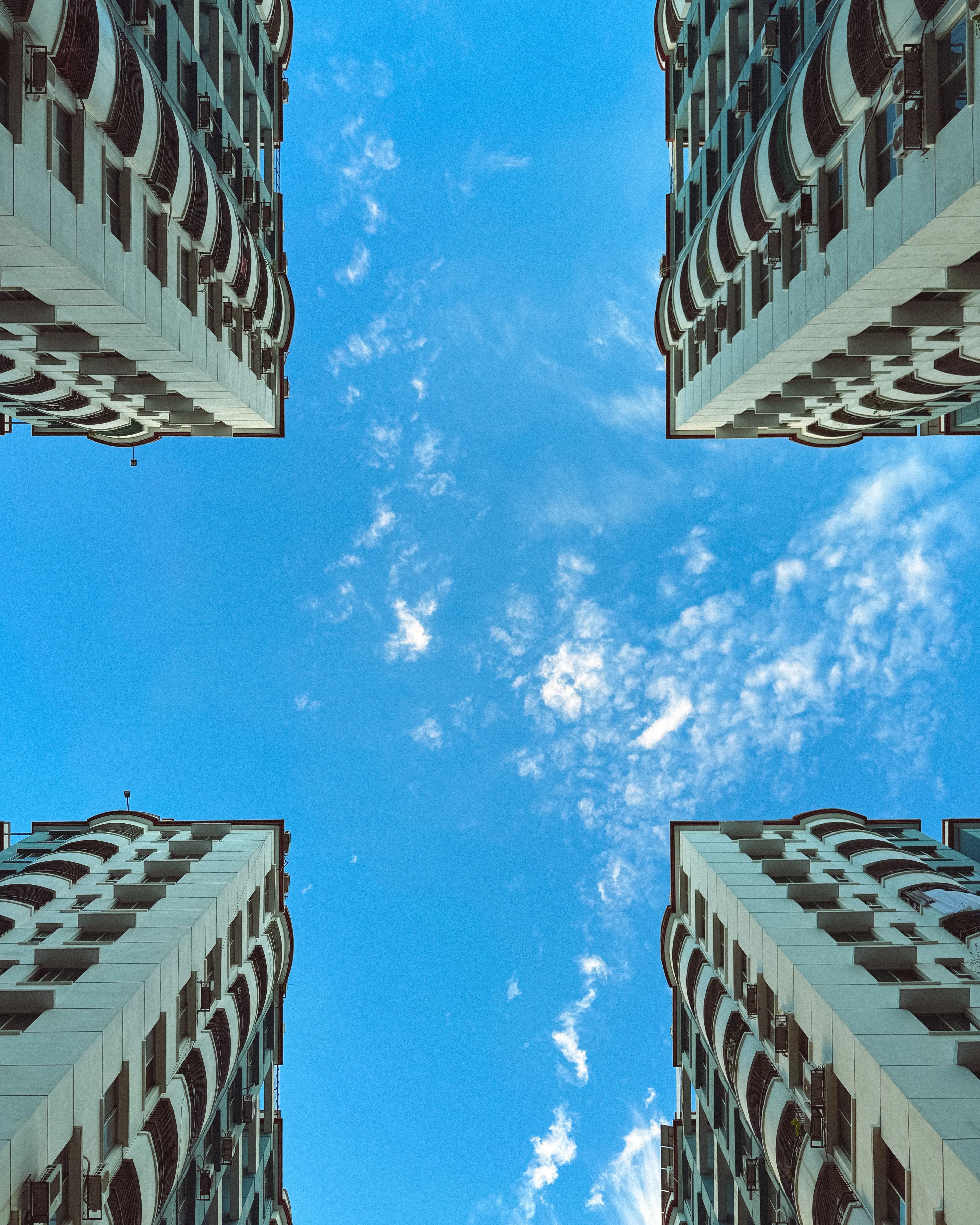 Architectural photography showcasing building structures and design